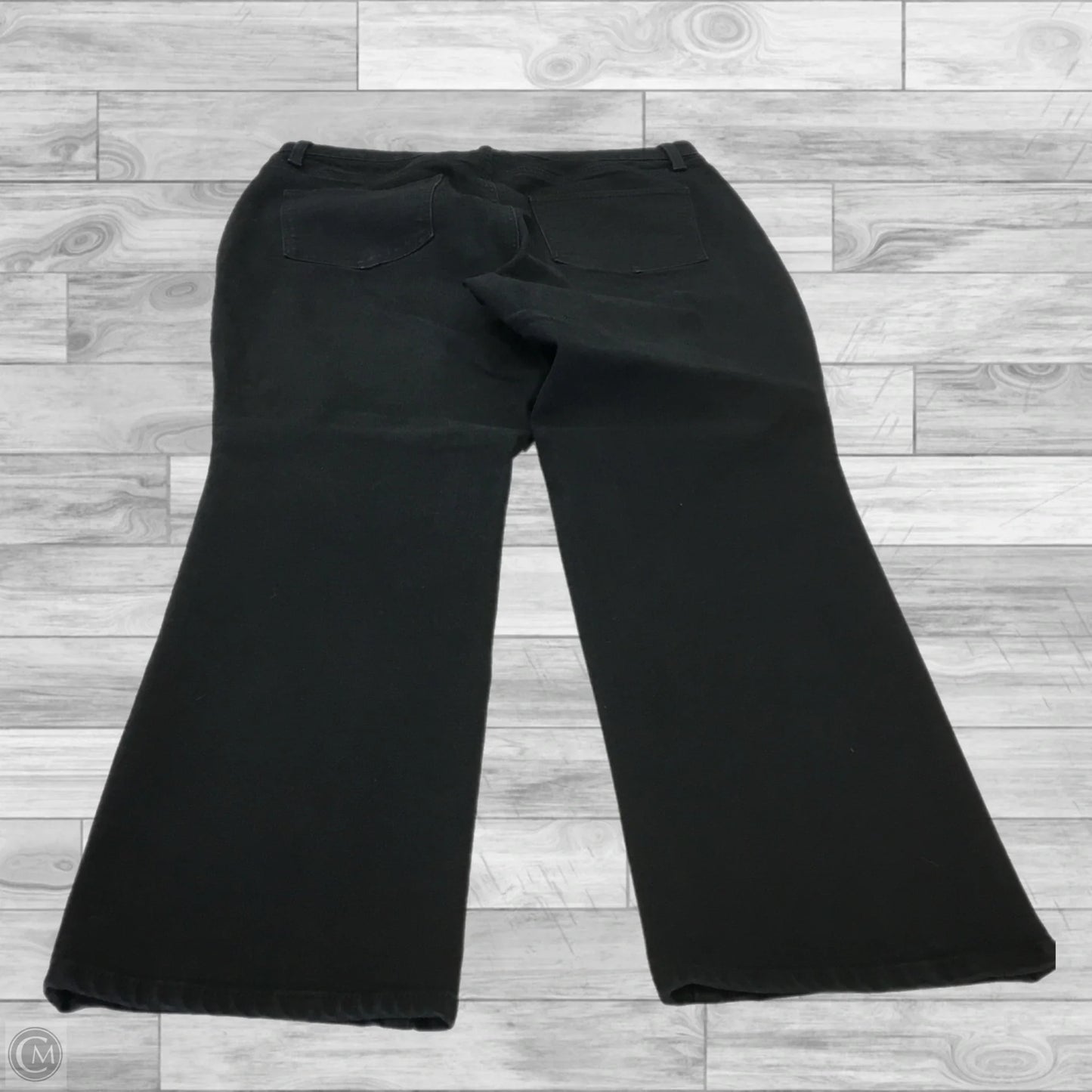 Pants Other By Talbots In Black Denim, Size: 14p