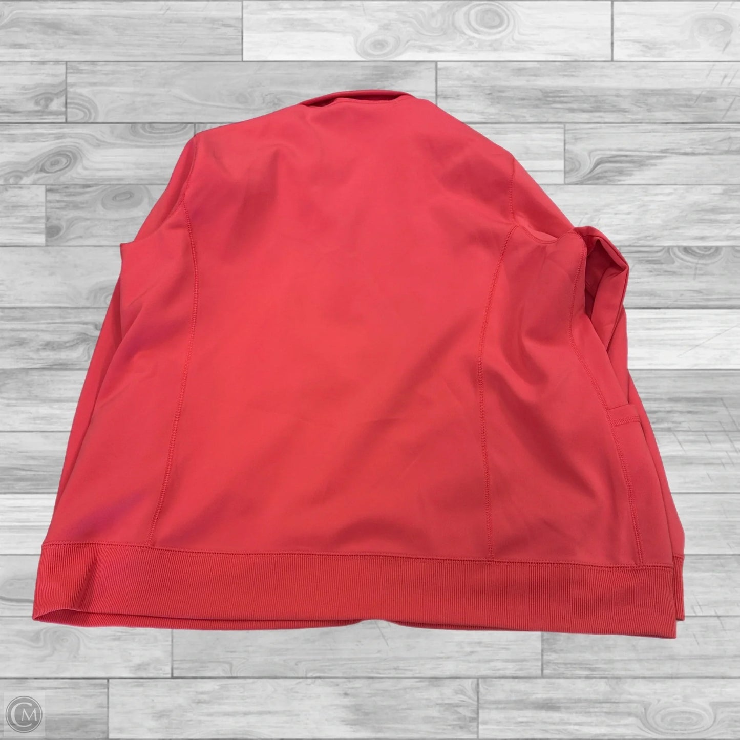 Athletic Jacket By Clothes Mentor In Red, Size: Xxl