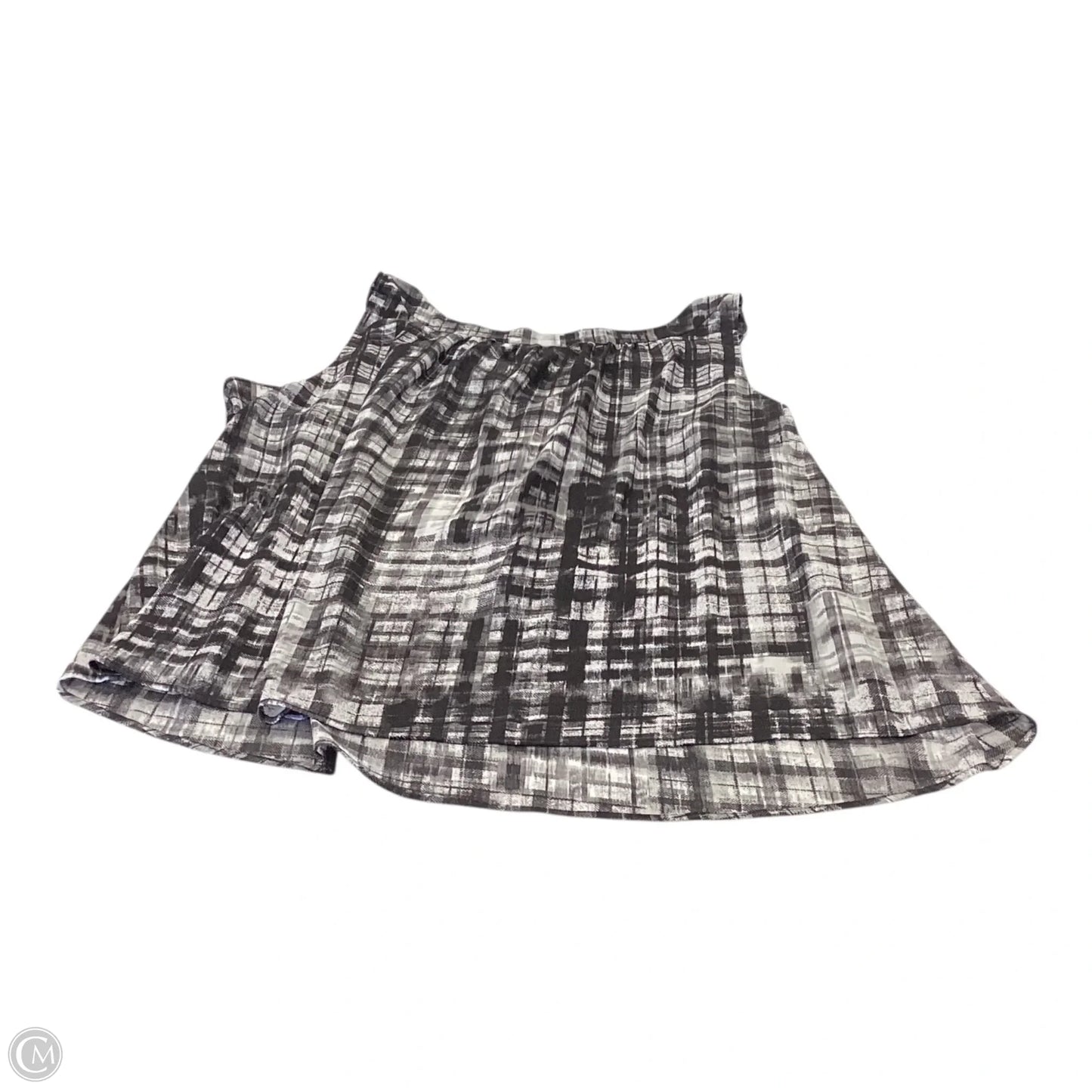 Top Sleeveless By Avenue In Grey, Size: 3x