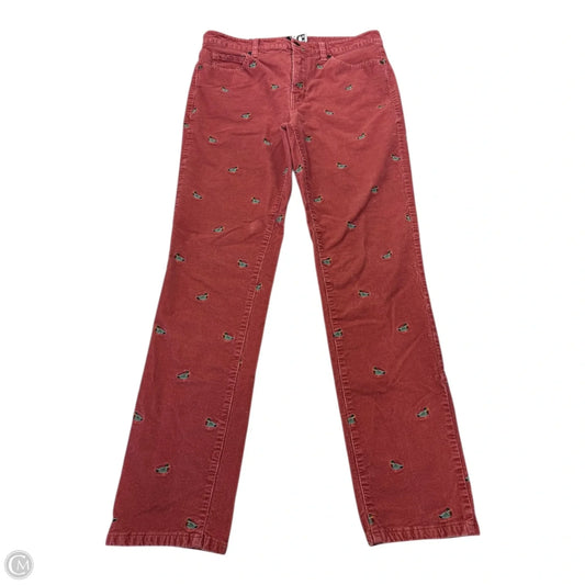 Pants Corduroy By Talbots In Multi-colored, Size: 10