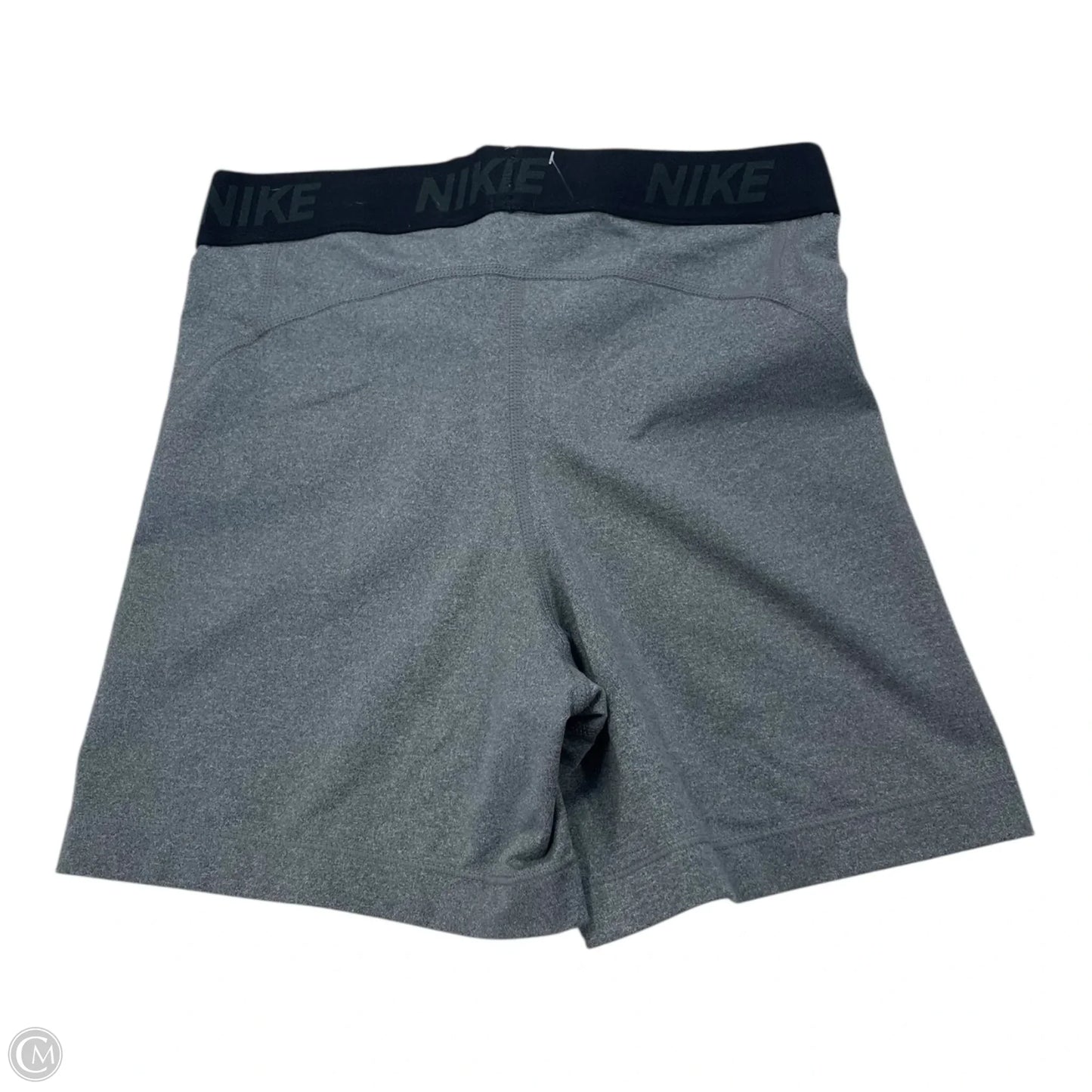 Athletic Shorts By Nike Apparel In Black & Grey, Size: S
