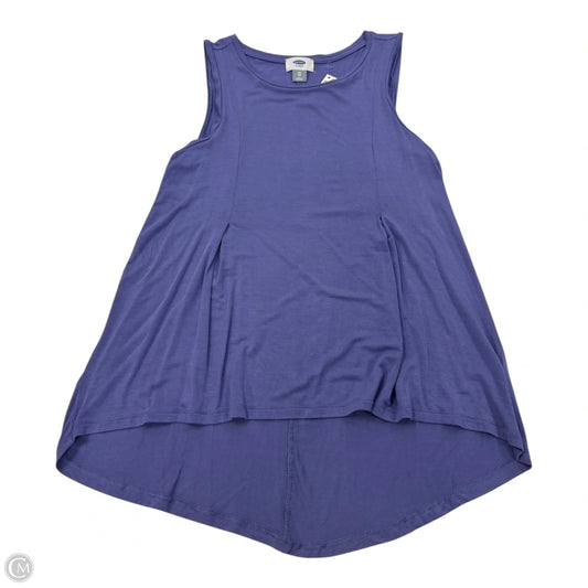 Top Sleeveless By Old Navy In Purple, Size: Xs