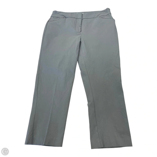 Pants Cropped By Clothes Mentor In Grey, Size: 8