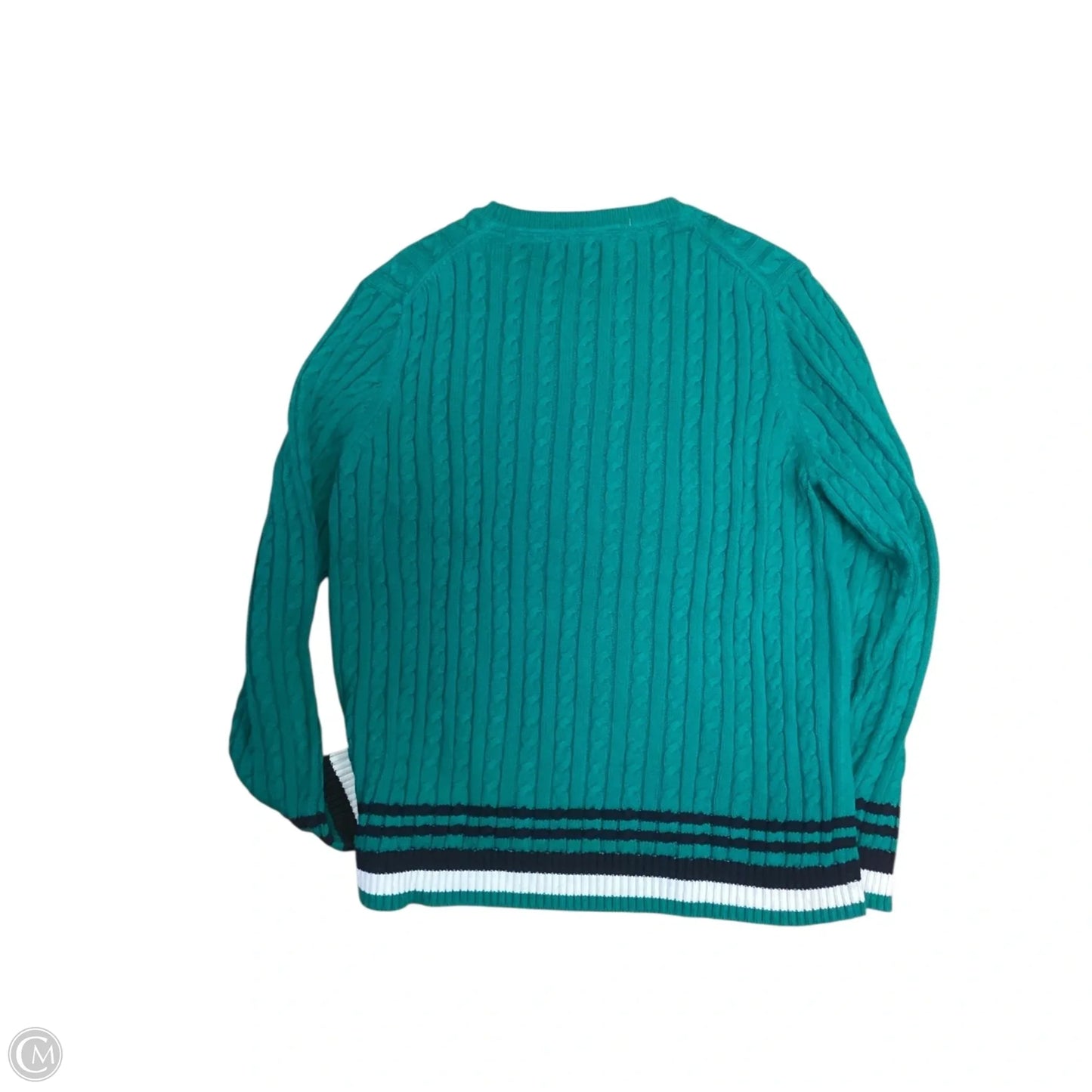 Sweater By Tommy Hilfiger In Green, Size: Xxl