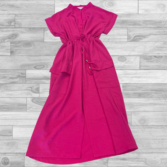Dress Casual Maxi By Emma And Michele In Pink, Size: S