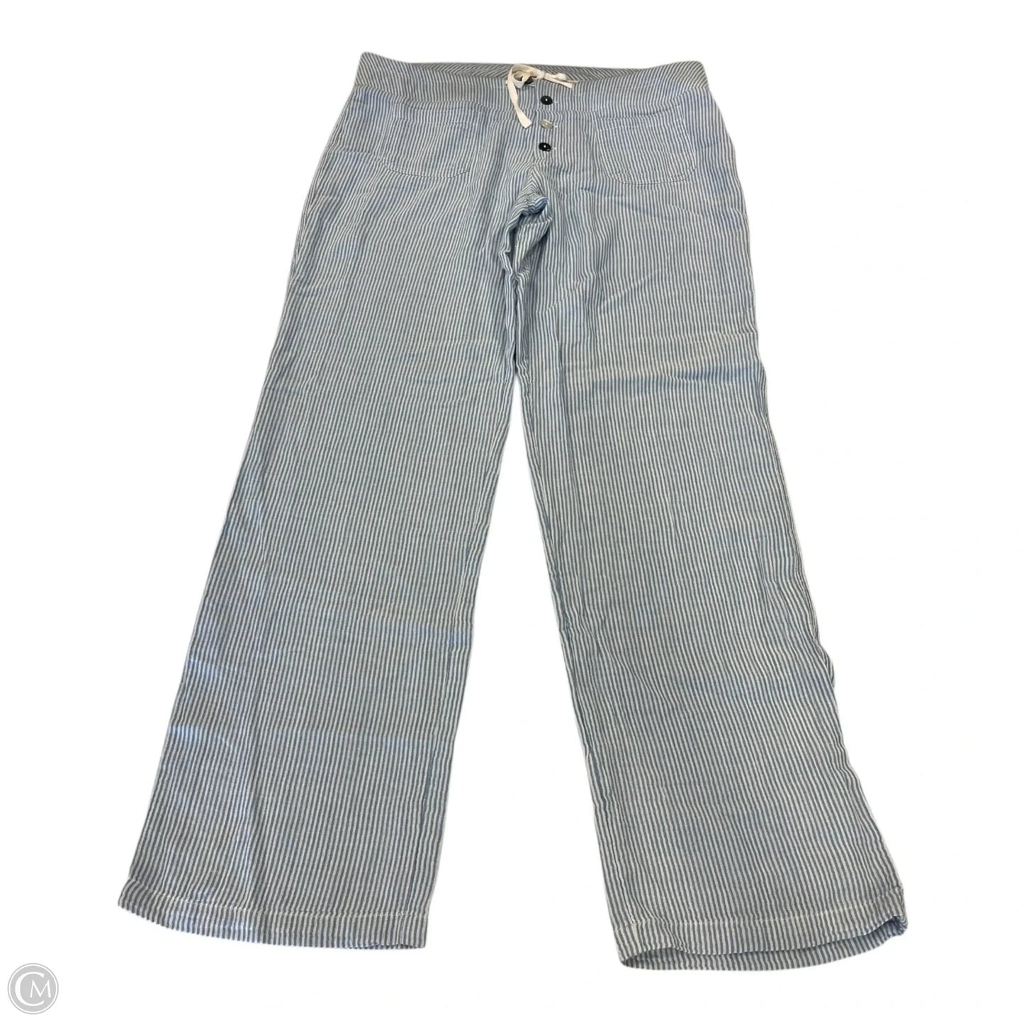Pants Linen By Sundance In Blue, Size: L