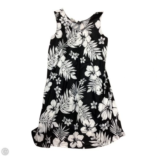Swimwear Cover-up By Clothes Mentor In Black & White, Size: Xl