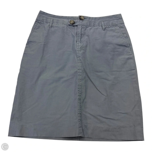 Skirt Midi By Banana Republic In Blue, Size: 0