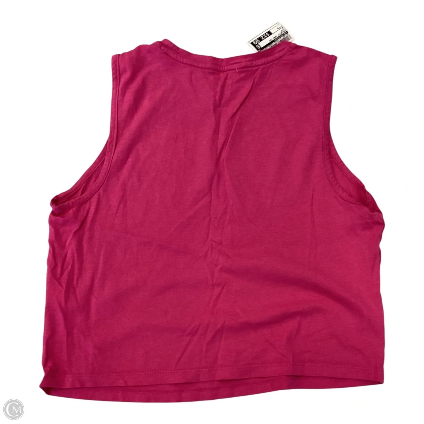 Athletic Tank Top By Calvin Klein In Pink, Size: S