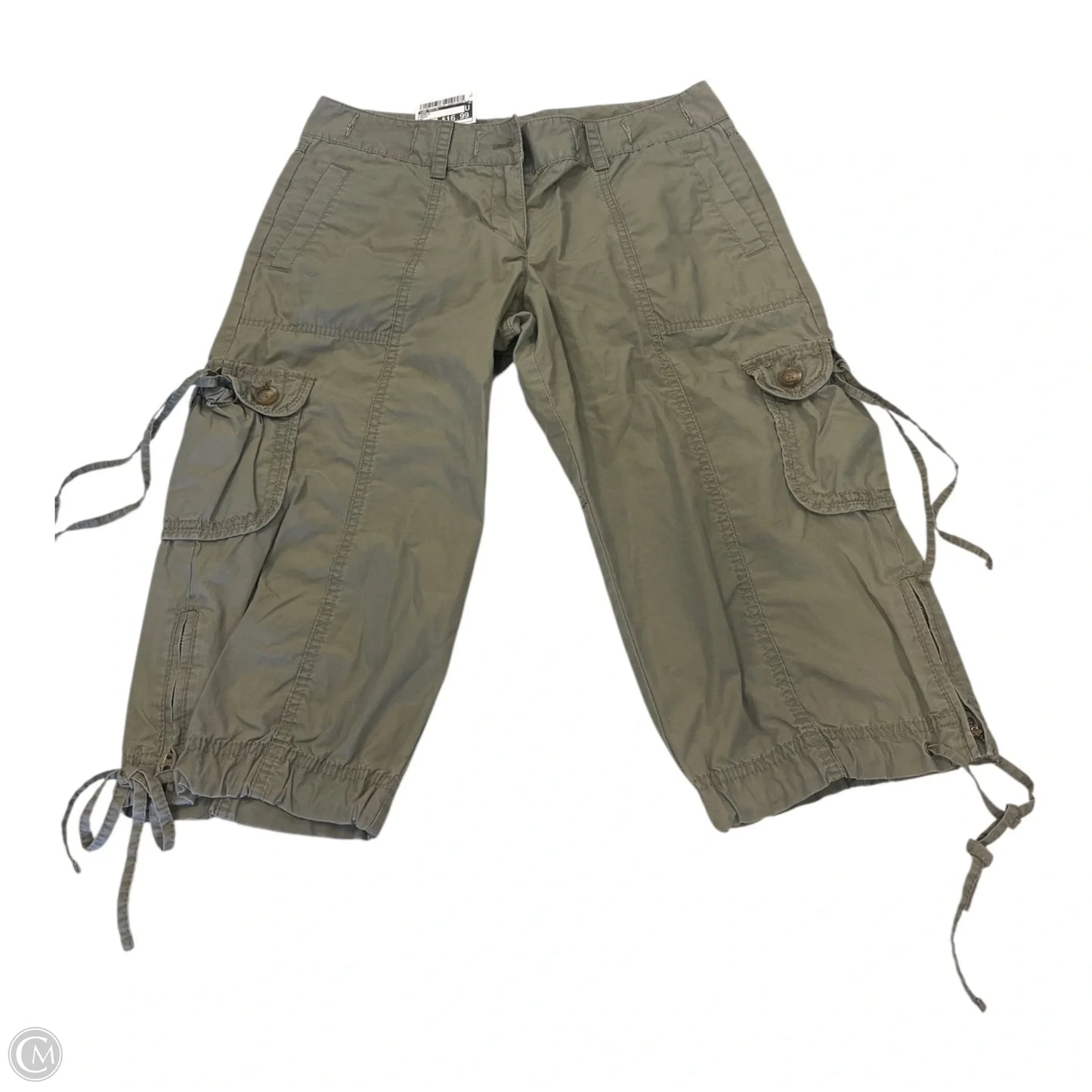 Capris By Ann Taylor In Green, Size: 6p