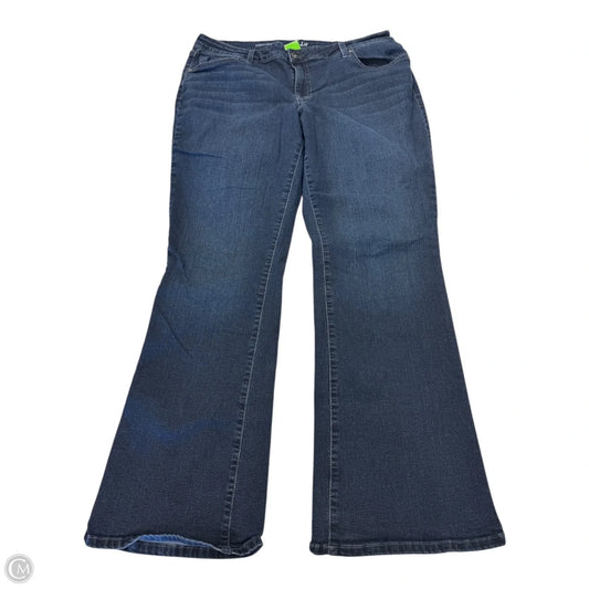 Jeans Boot Cut By Style And Company In Navy, Size: 16