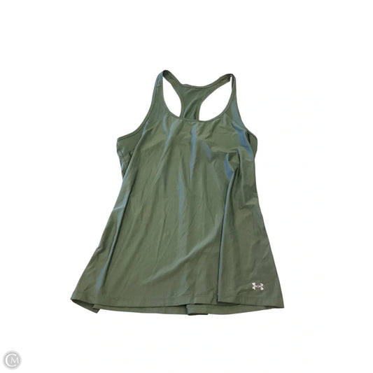 Athletic Tank Top By Under Armour In Green, Size: Xl