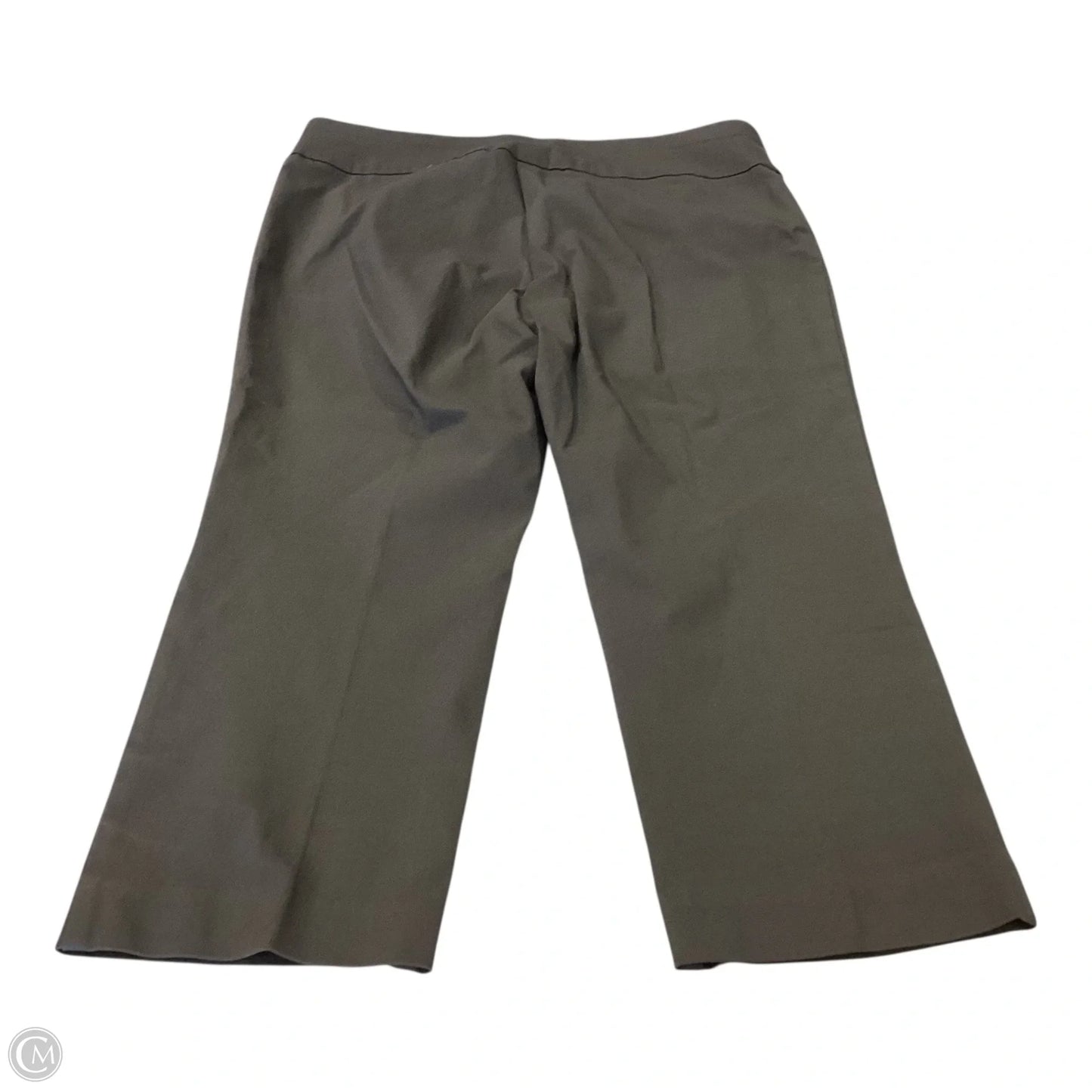 Pants Cropped By Alfani In Green, Size: 8p