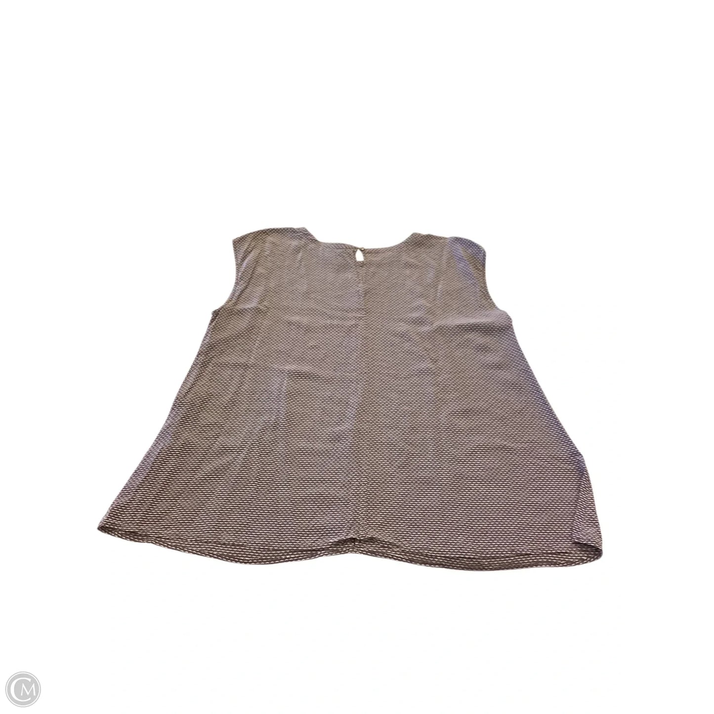 Top Short Sleeve By Eileen Fisher In Maroon, Size: 1x