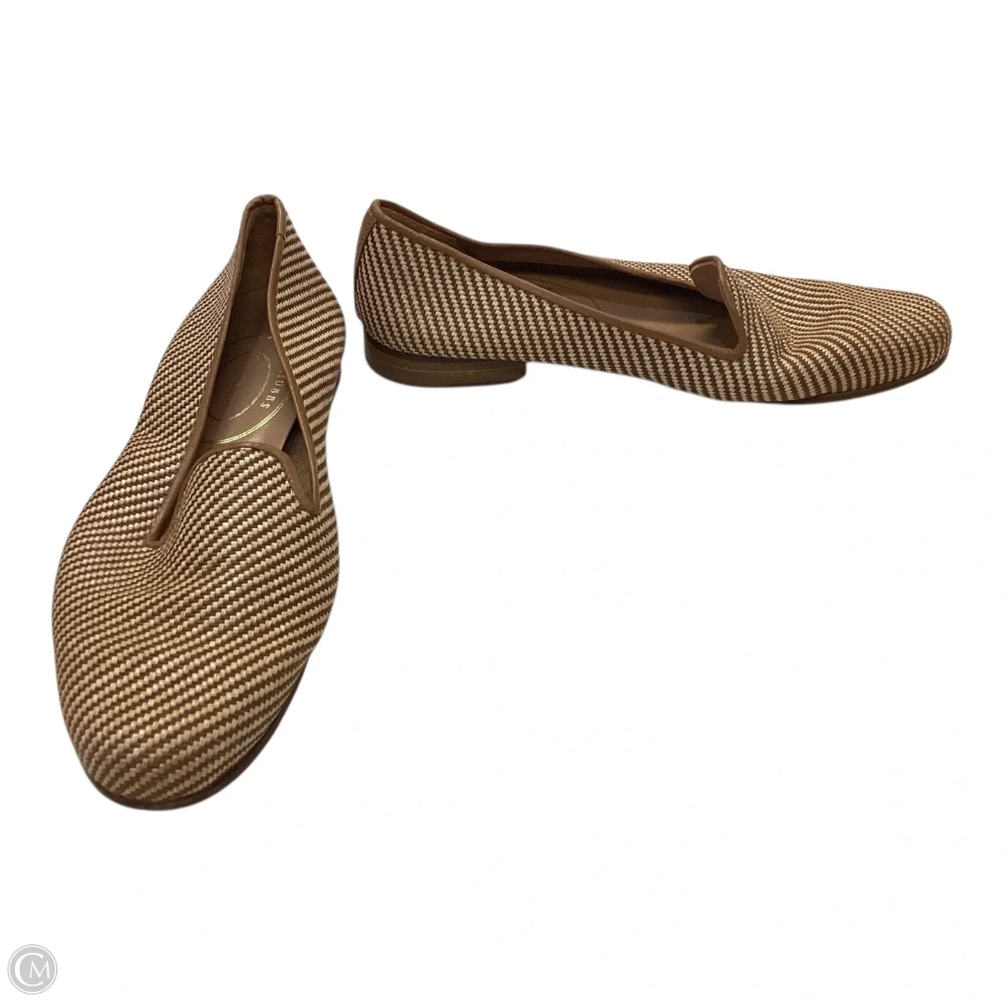 Shoes Flats By Clothes Mentor In Brown, Size: 9.5
