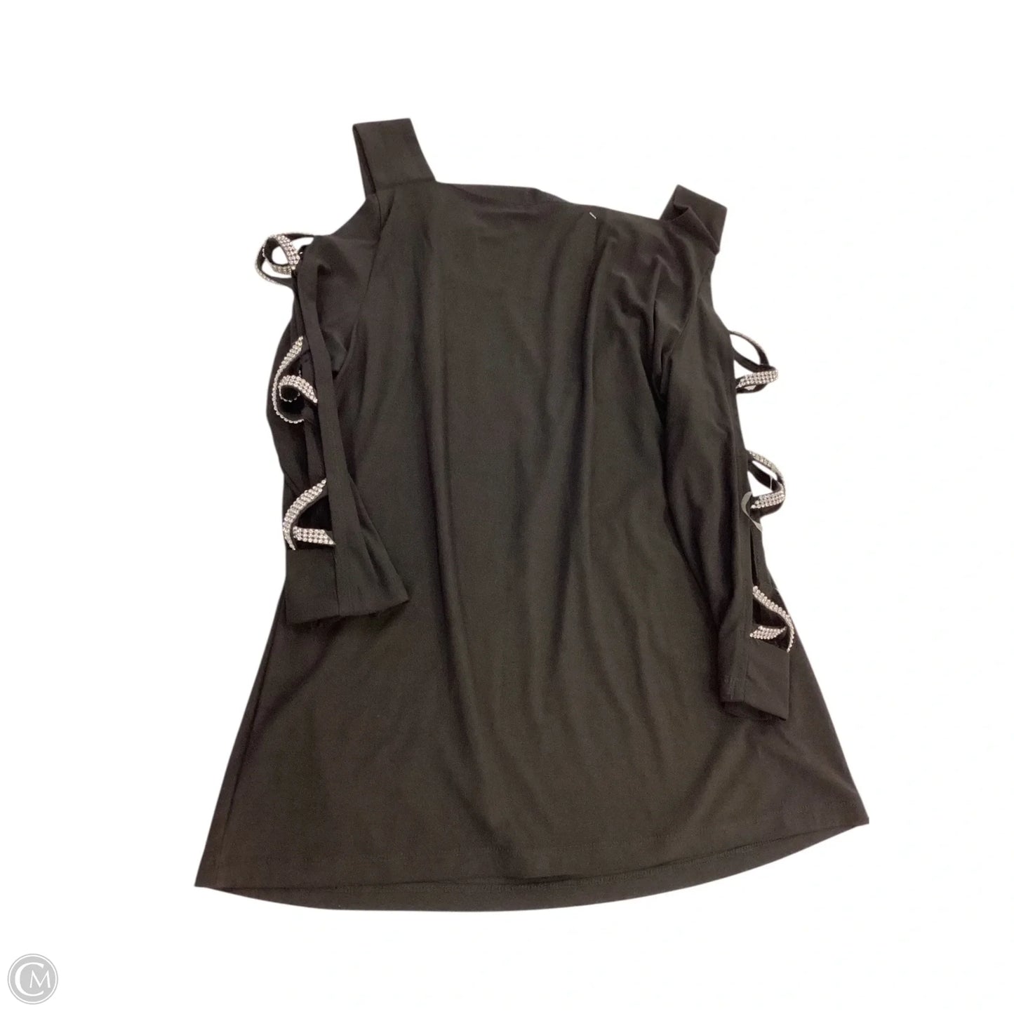 Top 3/4 Sleeve By Msk In Black, Size: M