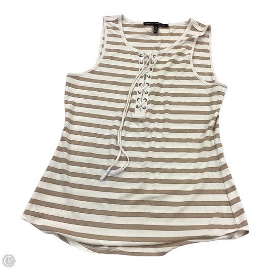 Tank Top By White House Black Market In Striped Pattern, Size: M