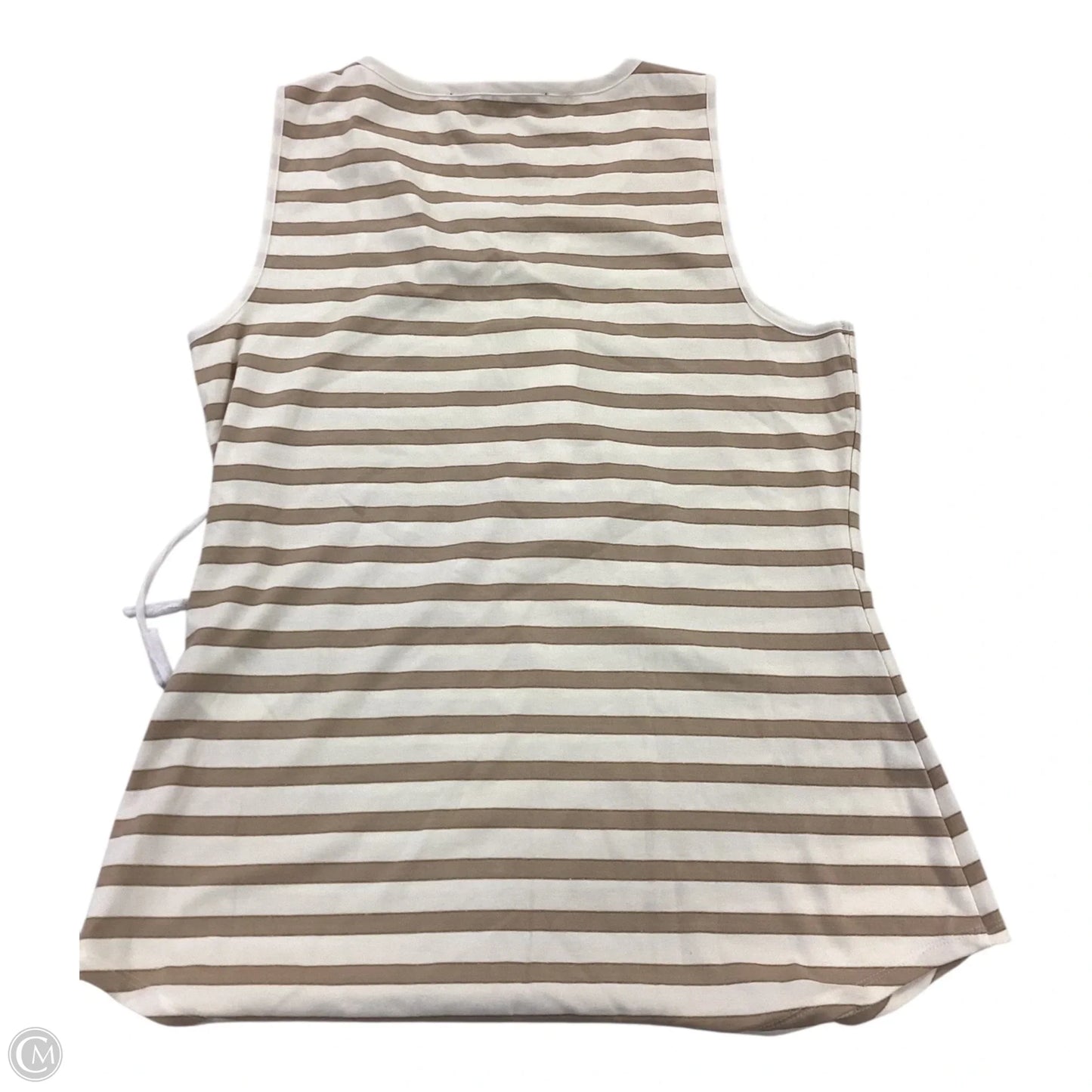 Tank Top By White House Black Market In Striped Pattern, Size: M