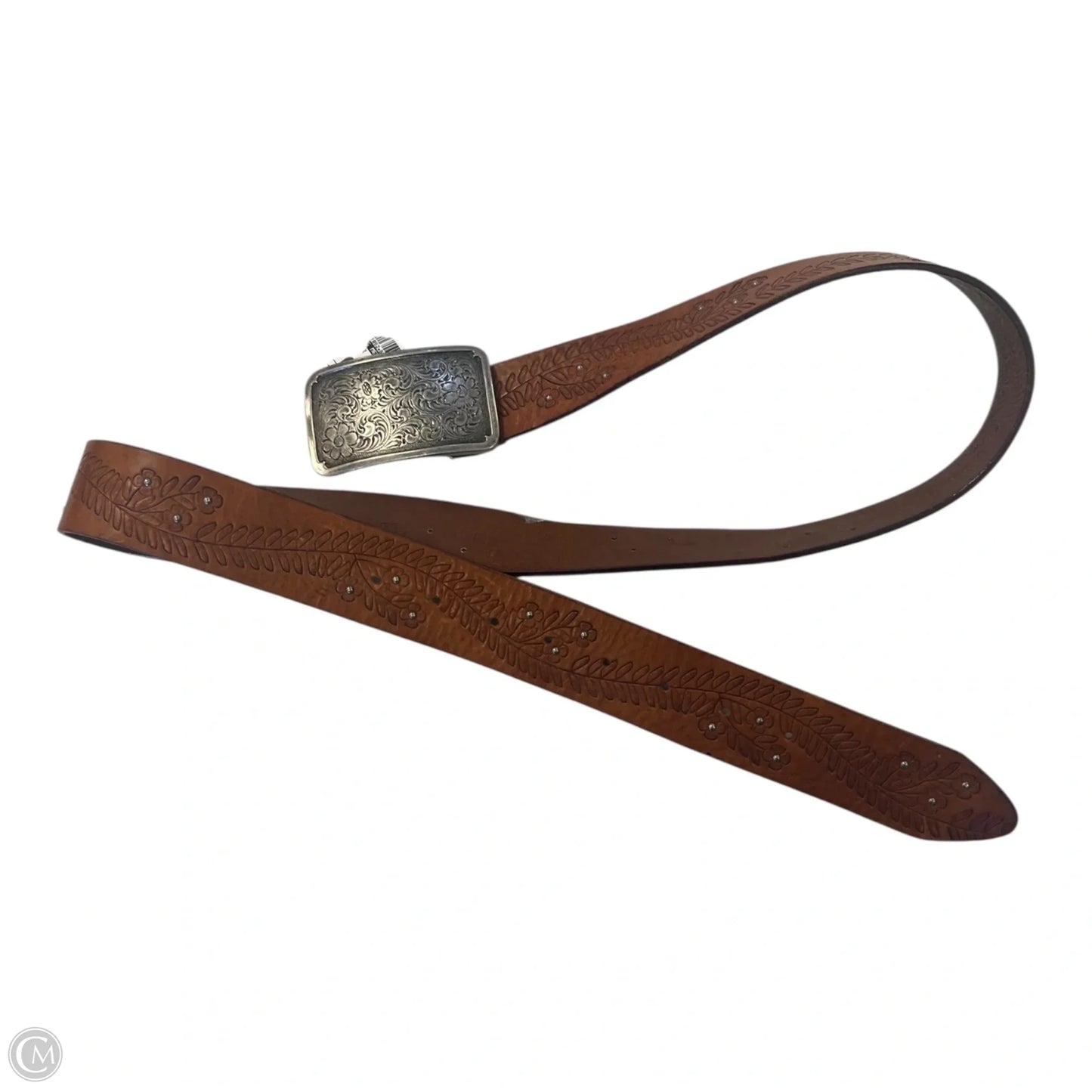 Belt Leather By Clothes Mentor, Size: Large