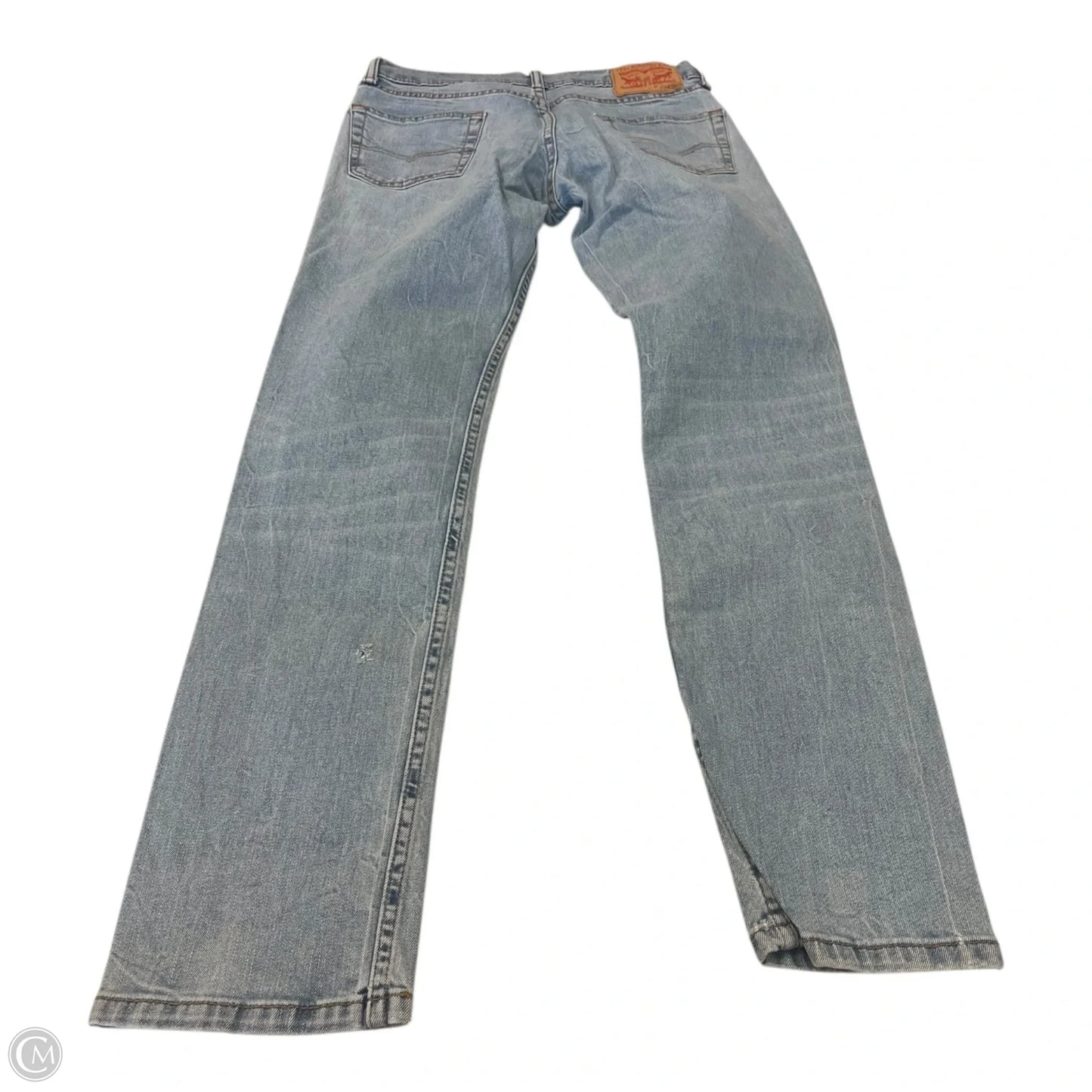 Jeans Straight By Levis In Blue, Size: 30