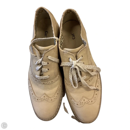 Shoes Flats By Clothes Mentor In Yellow, Size: 7.5