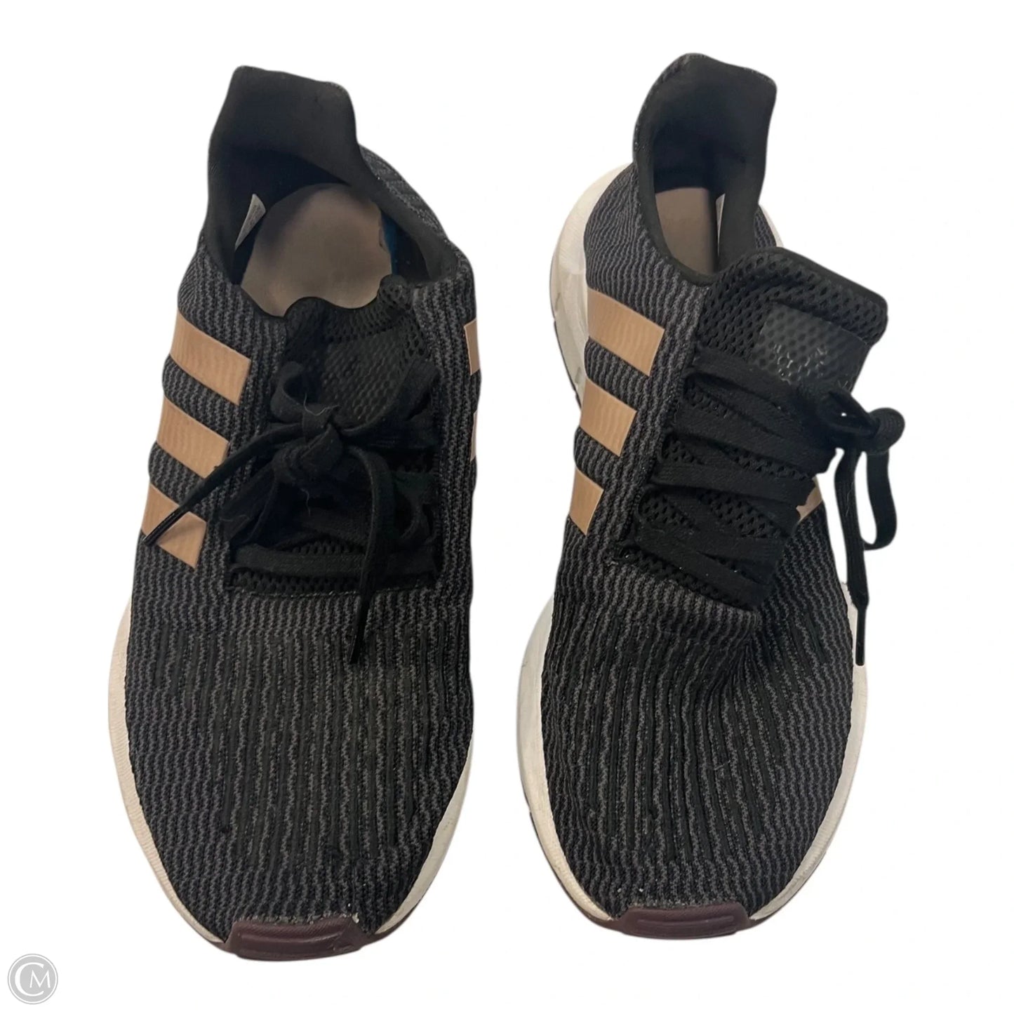Shoes Athletic By Adidas In Black & Brown, Size: 9