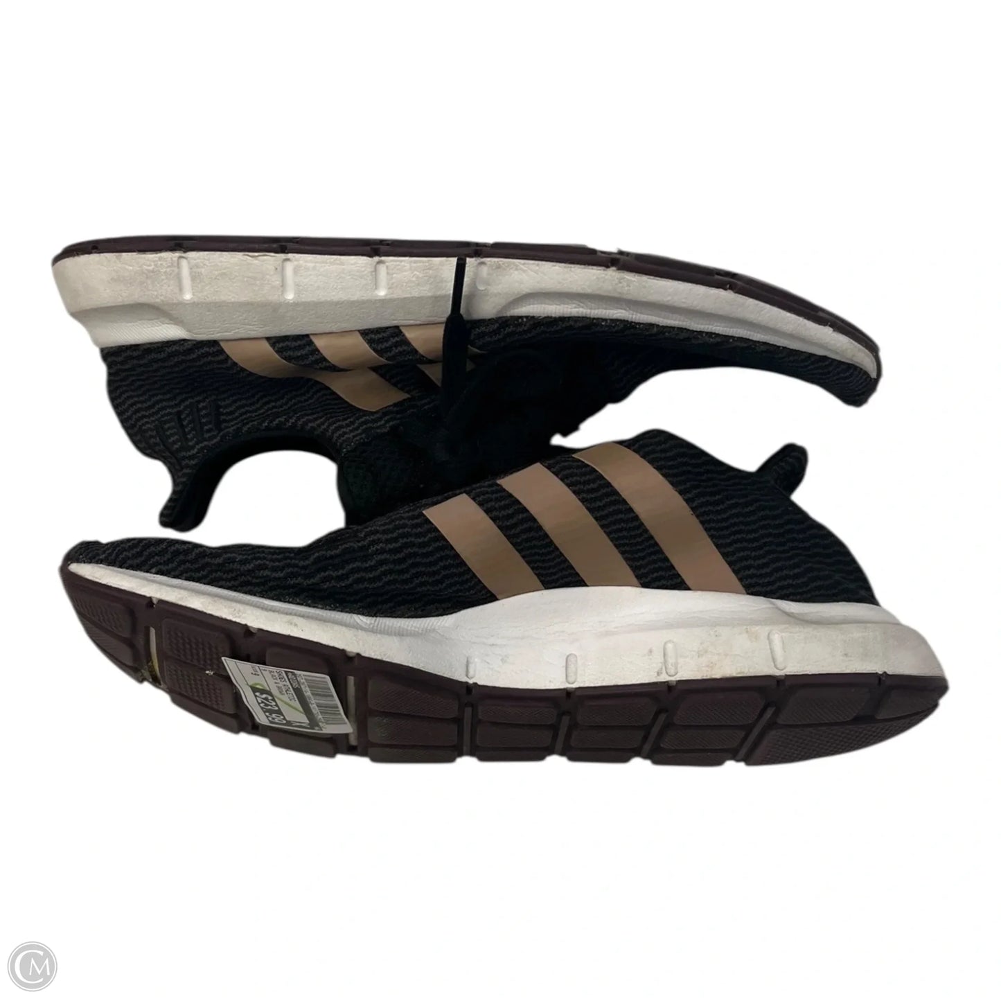 Shoes Athletic By Adidas In Black & Brown, Size: 9