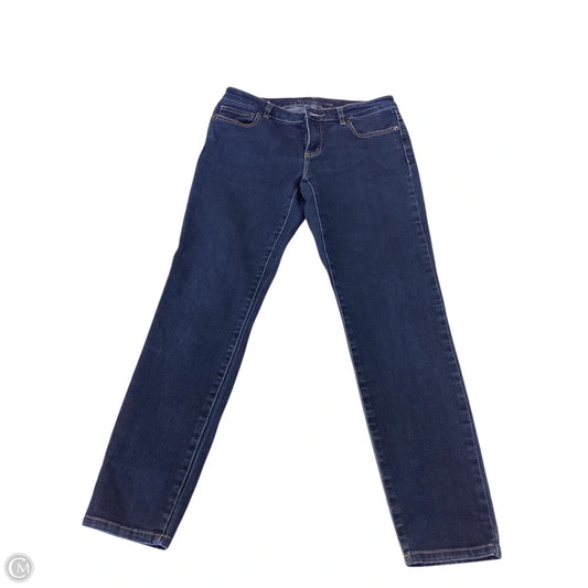 Jeans Skinny By Michael By Michael Kors In Navy, Size: 4