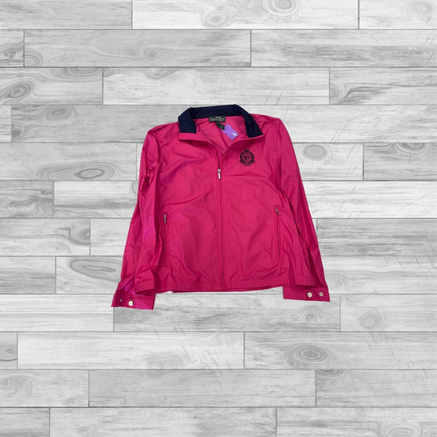 Pink Jacket Windbreaker Ralph Lauren, Size Xl