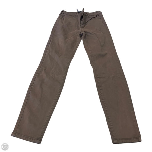 Jeans Skinny By Buffalo David Bitton In Brown, Size: 6