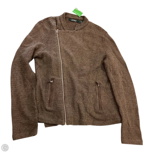 Jacket Other By Lauren By Ralph Lauren In Brown & Green, Size: M