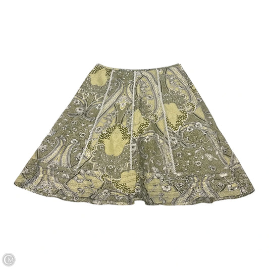 Skirt Midi By Ann Taylor In Green, Size: 4