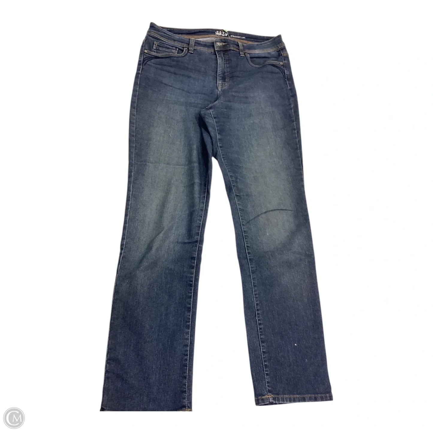 Jeans Straight By Style And Co Collection Women In Navy, Size: 12