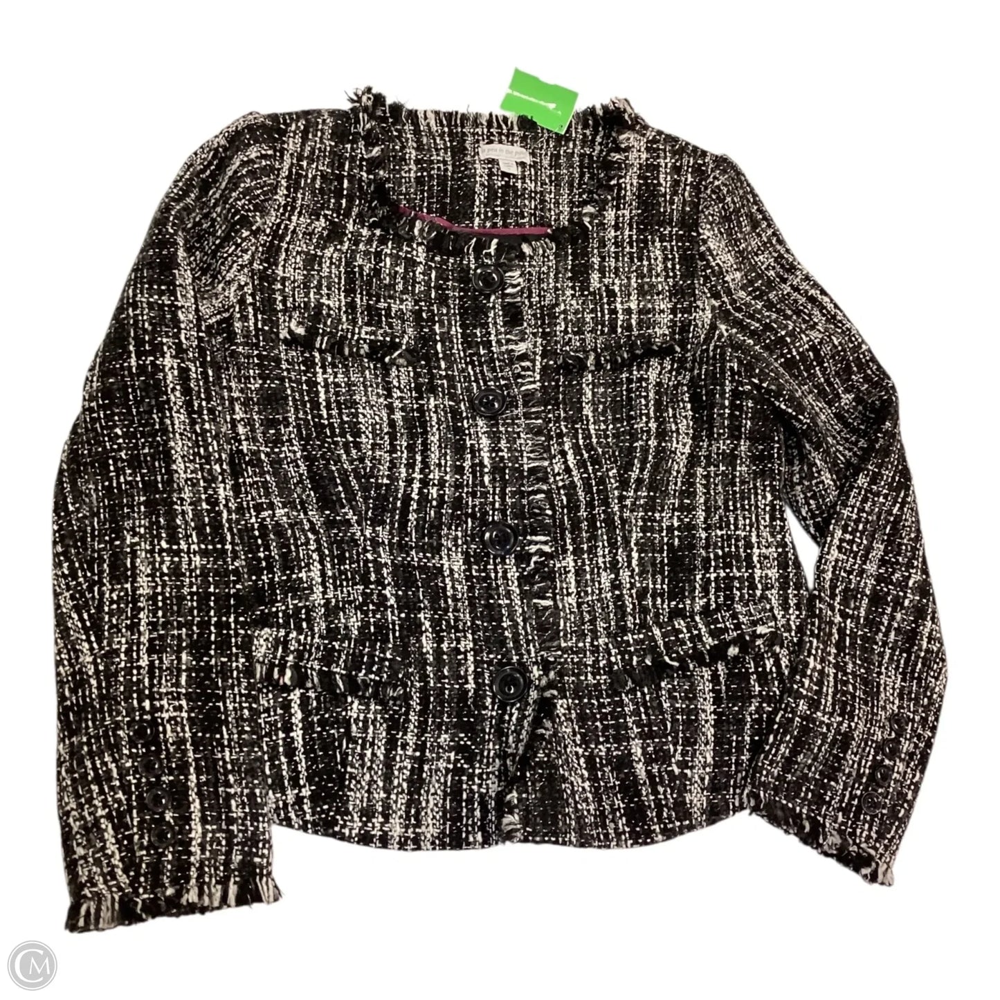 Jacket Other By A Pea In The Pod In Black & White, Size: S