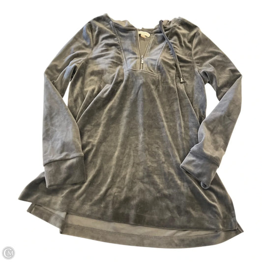 Sweatshirt Hoodie By Cable And Gauge In Brown, Size: L