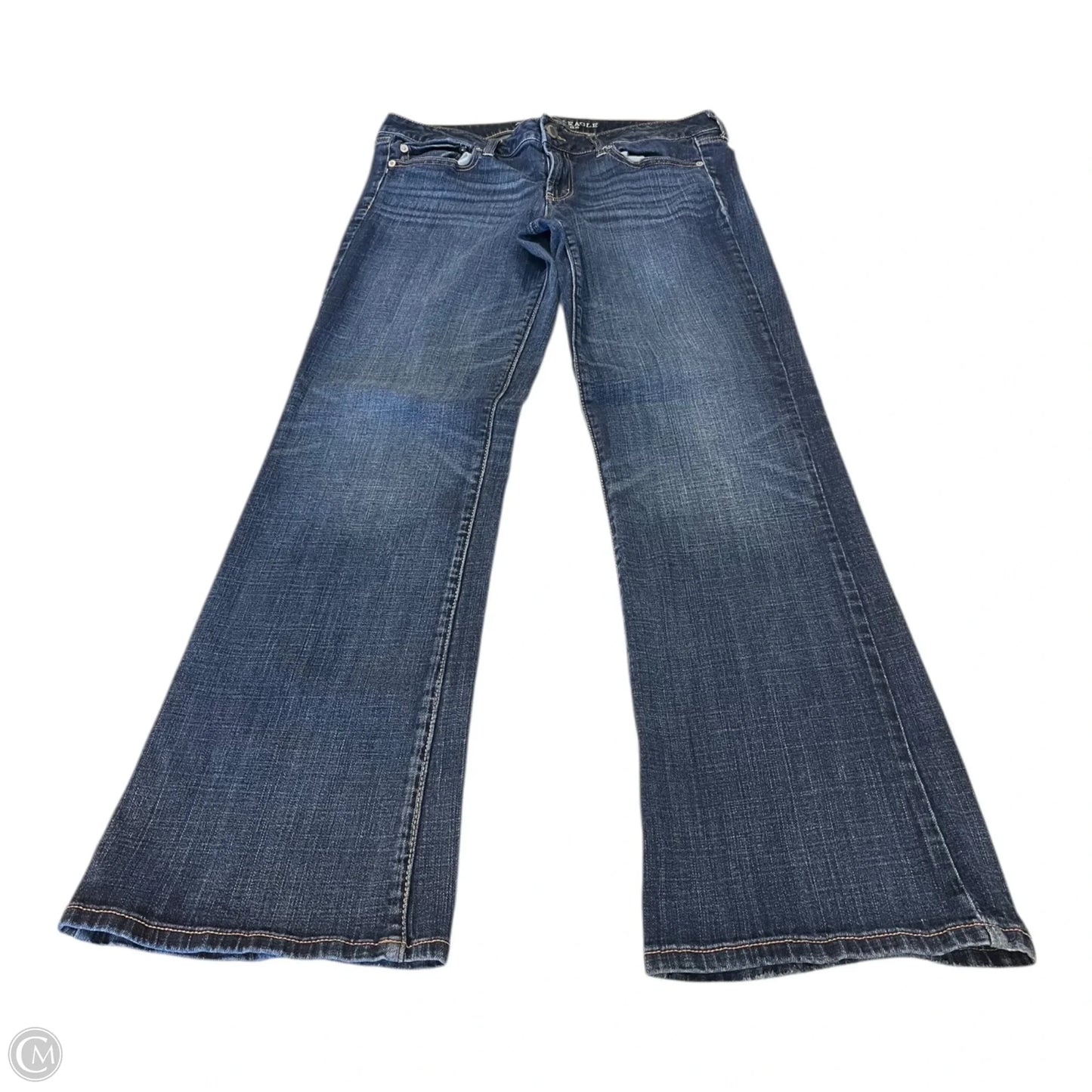 Jeans Boot Cut By American Eagle In Blue, Size: 14