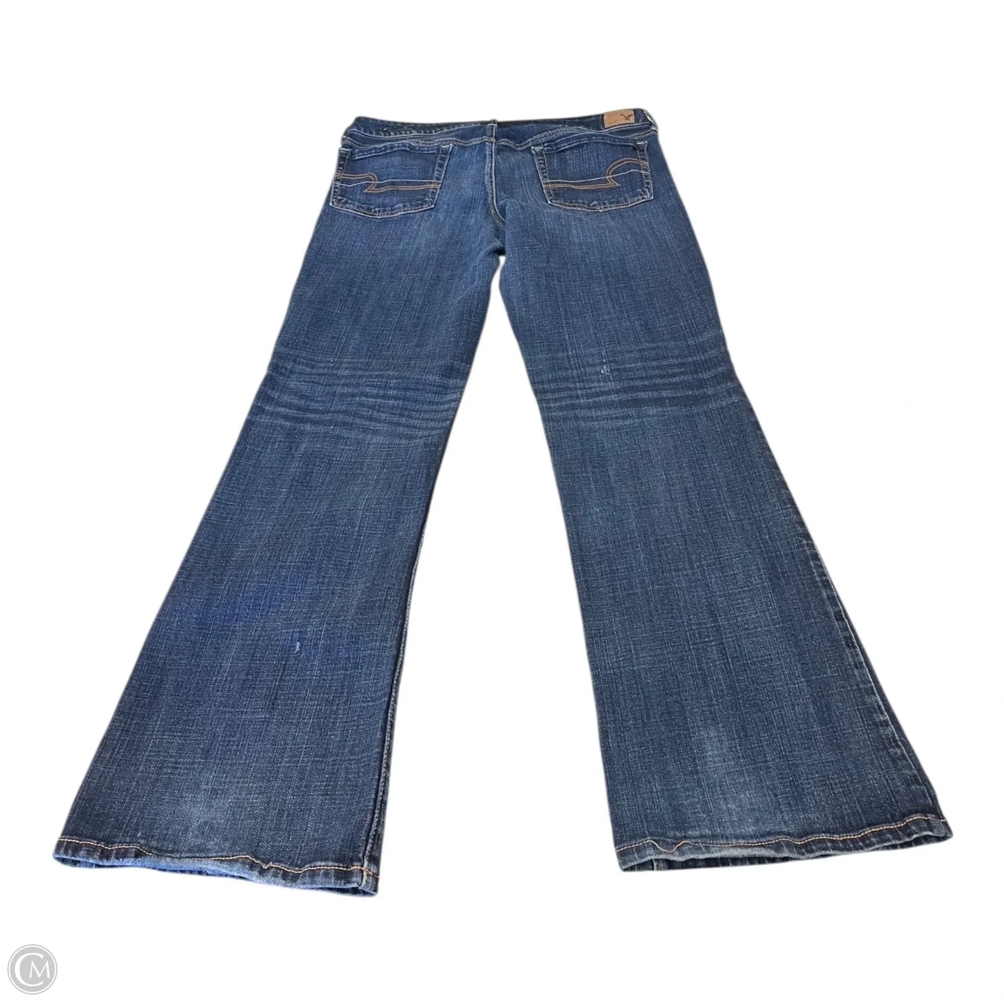 Jeans Boot Cut By American Eagle In Blue, Size: 14