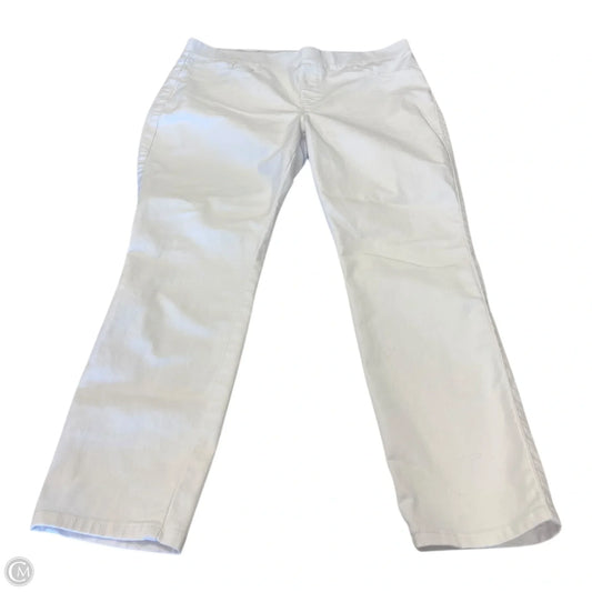 Pants Other By Clothes Mentor In White, Size: Xl