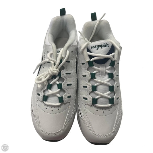 Shoes Sneakers By Easy Spirit In Green & White, Size: 6