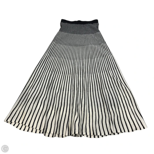 Skirt Maxi By Lapis In Striped Pattern, Size: S
