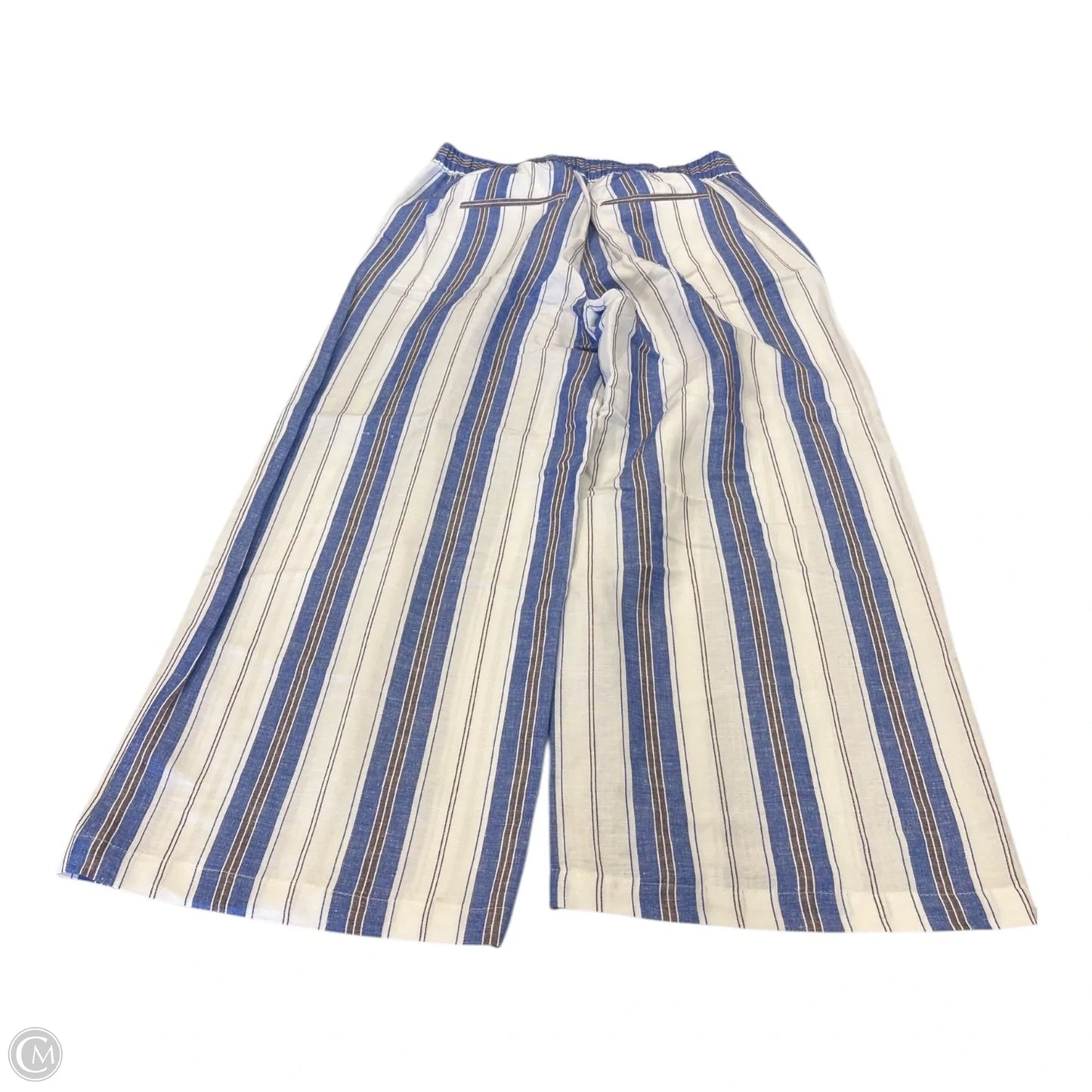 Pants Linen By Loft In Striped Pattern, Size: S