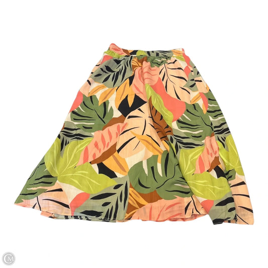 Skirt Maxi By Loft In Tropical Print, Size: Xs