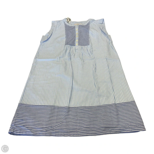 Dress Casual Midi By Loft In Striped Pattern, Size: S