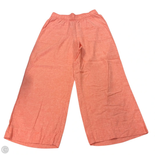 Pants Linen By Jones And Co In Coral, Size: M