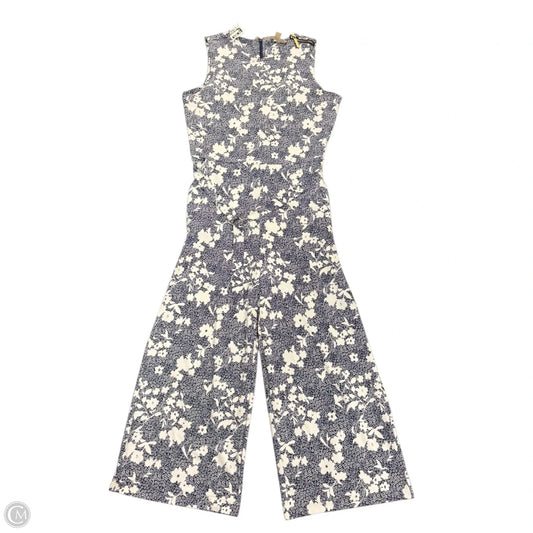 Jumpsuit By Michael By Michael Kors In Blue & White, Size: M