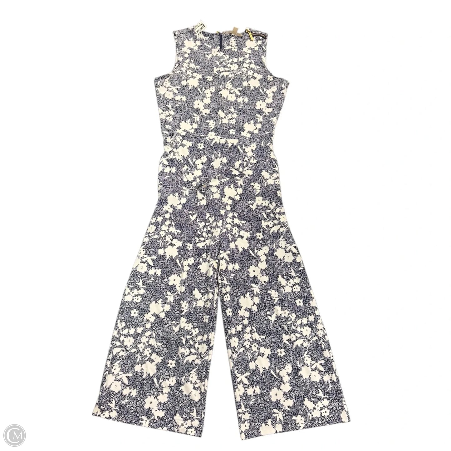 Jumpsuit By Michael By Michael Kors In Blue & White, Size: M