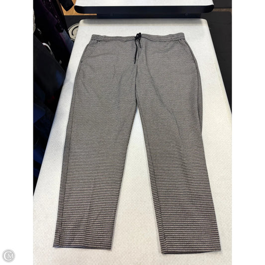 Pants Joggers By Clothes Mentor In Black & Brown, Size: 18
