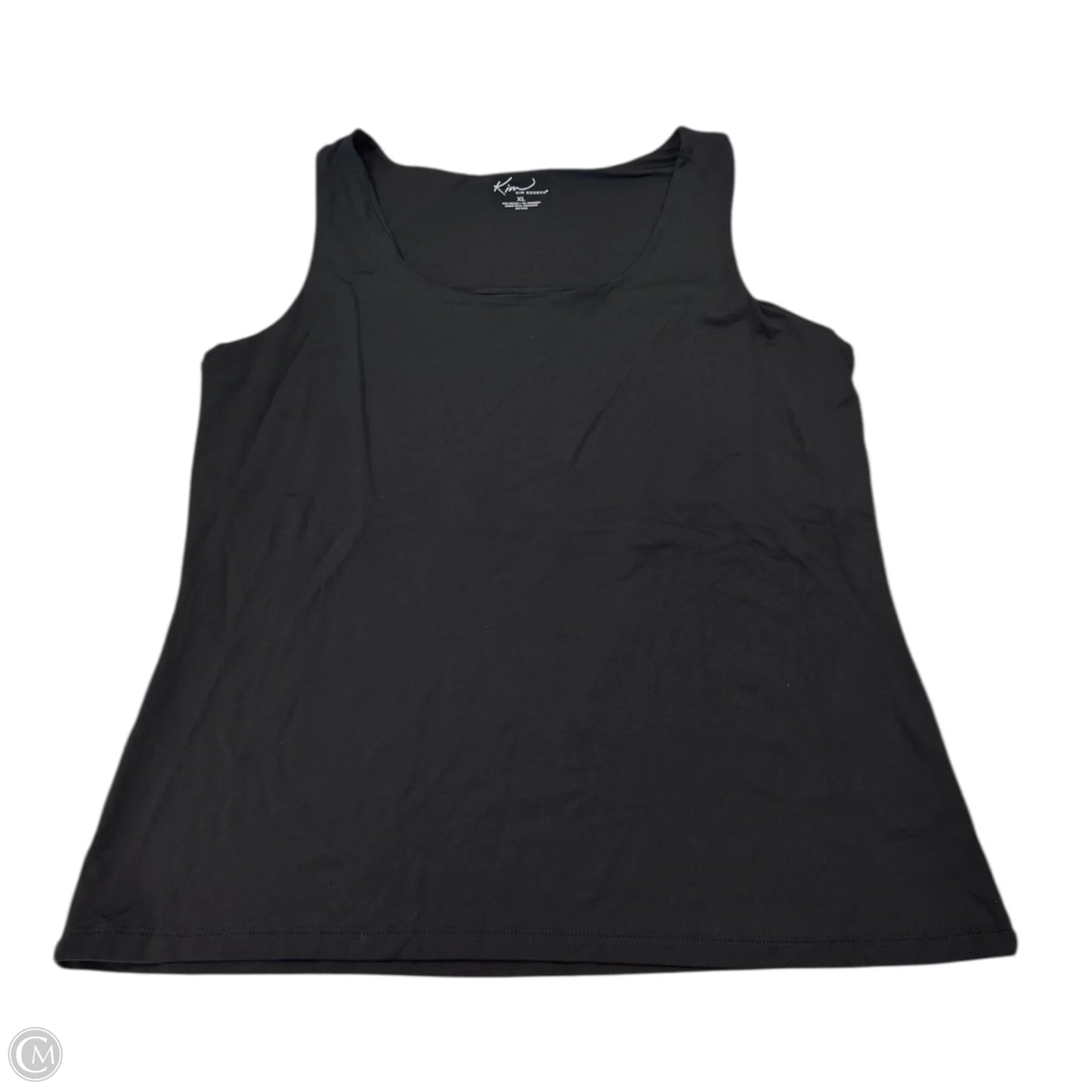Tank Top By Kim Rogers In Black, Size: Xl
