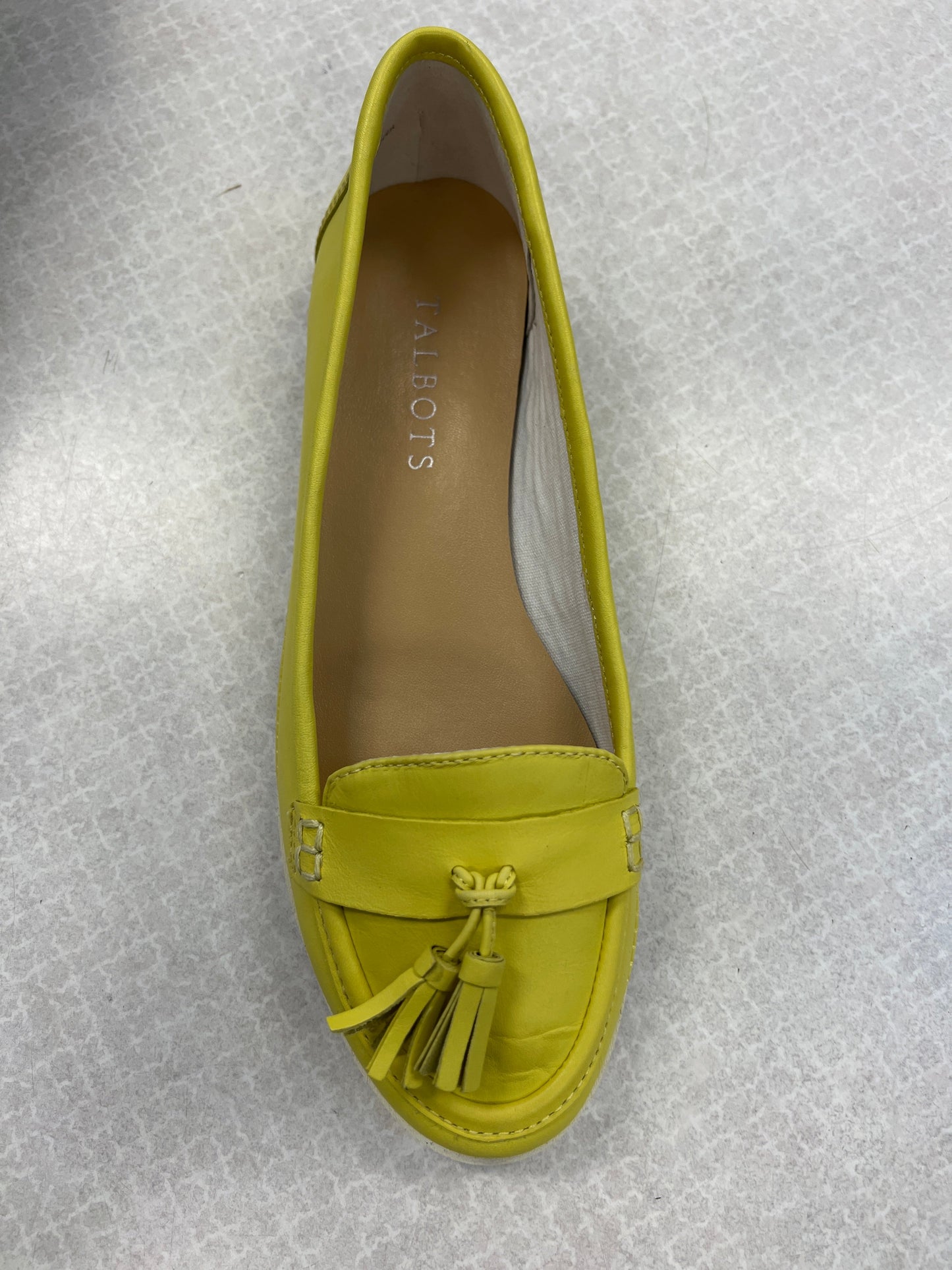 Shoes Flats By Talbots In Yellow, Size: 7