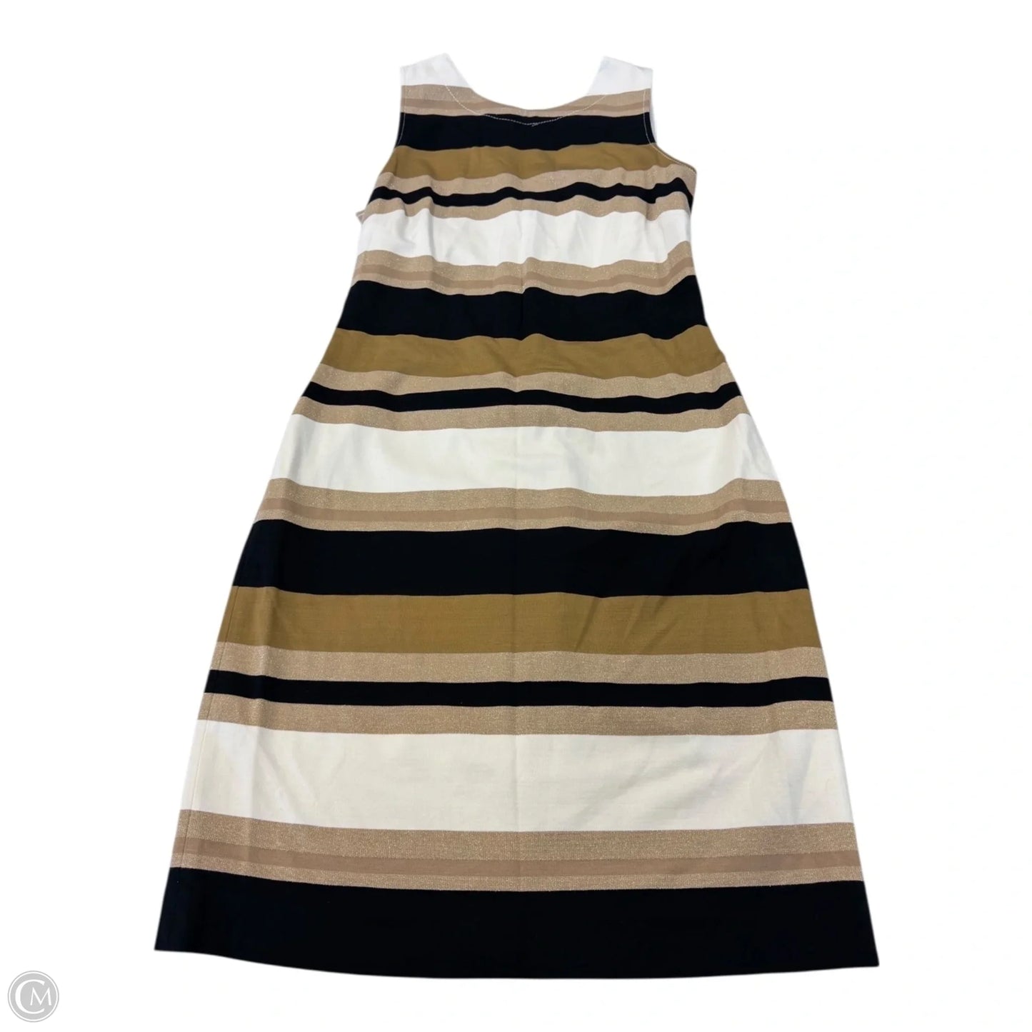 Dress Work By Banana Republic In Striped Pattern, Size: 8